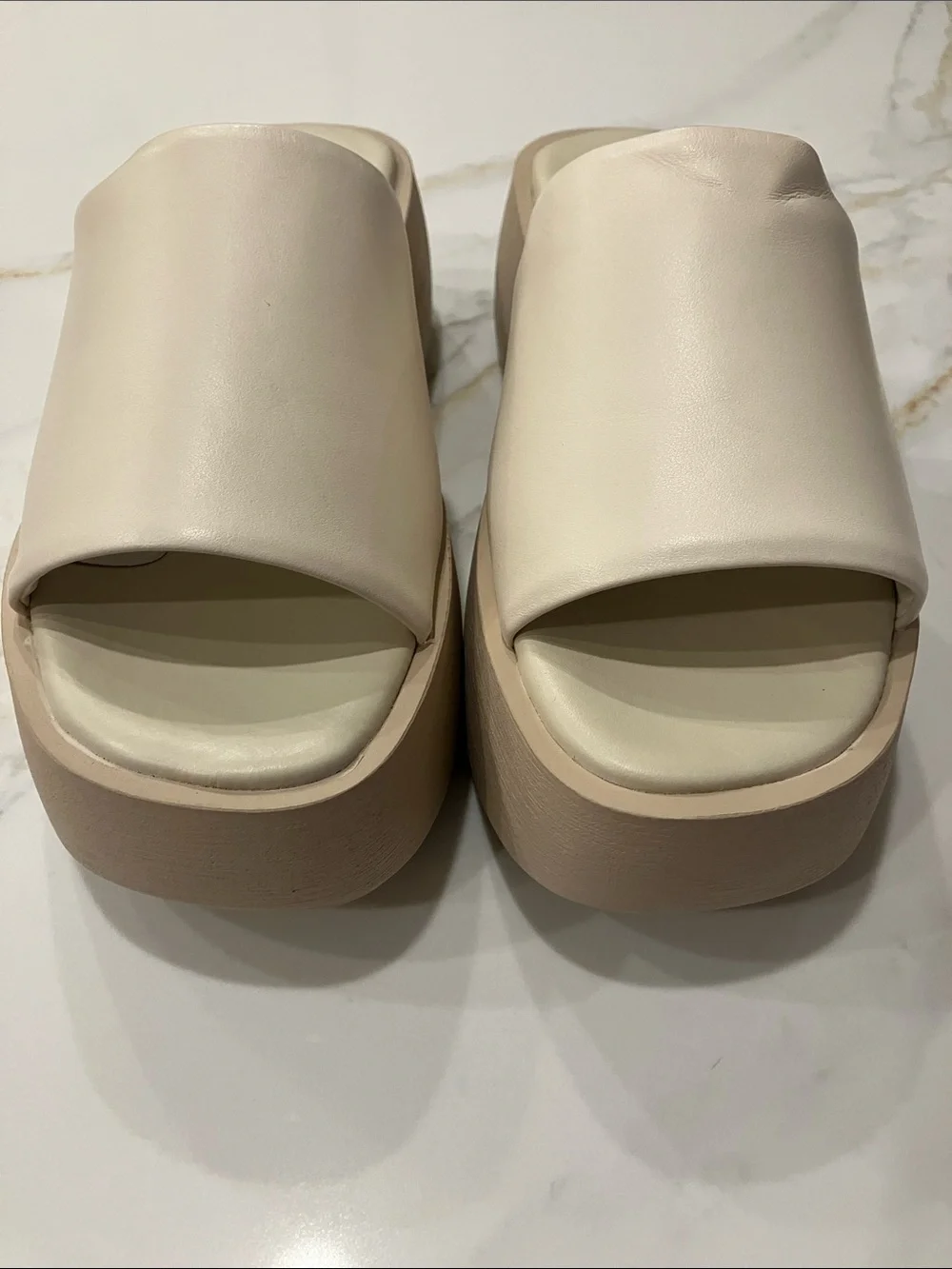 Anthropologie chunky platform